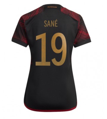 Lacne Ženy Futbalové dres Nemecko Leroy Sane #19 MS 2022 Krátky Rukáv - Preč
